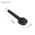 thumbnail image 2 of 4 Pcs Violin Tuning Peg, Violin Ebony Pegs, Solid Wood Violin Strings Shaft Instruments Replacement Accessory For 1/8 1/2 1/4 3/4 4/4 Violin, 2 of 9