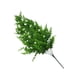 thumbnail image 5 of Helecho artificial montado en la pared, oficina en casa, planta verde, vid, banquete de boda, decoración Plantas de plástico 2 Piezas sidaley  HA6617-00B*2, 5 of 6