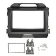 thumbnail image 2 of ANGGREK Navigation Panel Frame,Dash Stereo Fascia 2 Din GPS DVD Player Panel Frame Fit For KIA Sportage 2010‑2016,Audio DVD Panel Trim, 2 of 8