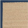 thumbnail image 4 of Safavieh Natural Fiber Collection NF115E Border Herringbone Seagrass Area Rug, 3 x 5, Blue, 4 of 5