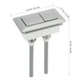 thumbnail image 2 of SOPOTUTU Toilet Tank Push Button Daily Use Toilet Flusher Replacement Kit 1Set, 2 of 8