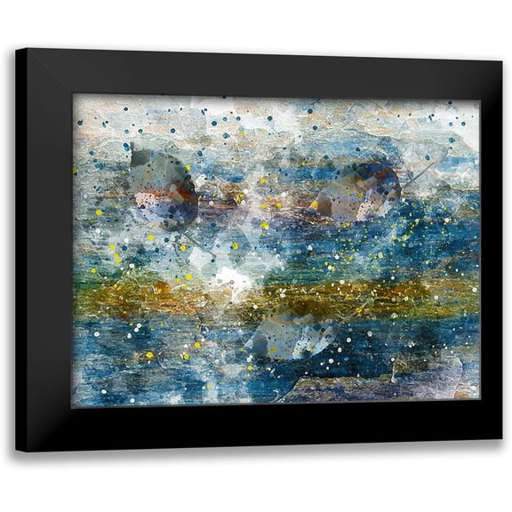 Young, Chamira 14x12 Black Modern Framed Museum Art Print Titled - Abstract Horizon I