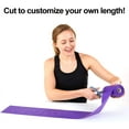 thumbnail image 2 of Super Exercise Band Purple Heavy Strength Latex Free Resistance Band Material in 24 Yard (75 ft.) Bulk Rolls. Home Gym Training for Physical Therapy, Pilates, Stretching, Yoga, and Strength Workouts., 2 of 7
