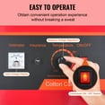 thumbnail image 3 of KFFKFF Commercial Cotton Candy Machine Sugar Floss Maker 1000W for Party Red, 3 of 7