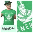 thumbnail image 5 of Mens Big Pat Energy T Shirt Funny Saint Patricks Day Parade Lovers Tee for Guys Graphic Tees, 5 of 8