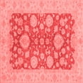 thumbnail image 1 of Ahgly Company Indoor Square Abstract Red Modern Area Rugs, 3' Square, 1 of 4