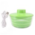 thumbnail image 1 of Salad Spinner,Electric Drainer Double Layer Vegetable Spinner Electric Vegetable Dryer High-End Performance, 1 of 8