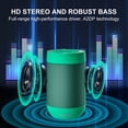 thumbnail image 4 of Altavoz Bluetooth comiso x26m IP65 impermeable verde, 4 of 7