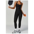 thumbnail image 4 of PISONIC Women's Yoga Outfits 2 Piece High Waisted Leggings with Sports Bra Gym Clothes Sets, 4 of 7