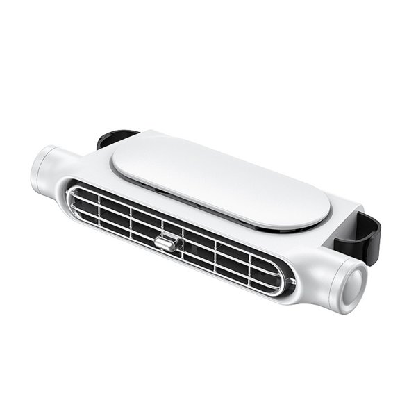 Car Seat Fan,Turbo Wind Power Usb Rechargeable Fan Back Pillow Car Cooling Fans that Blow Cold Air