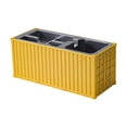 thumbnail image 2 of Rongfmy Porte-Stylo Conteneur d'Expédition Compact Multifonction Boîte de Rangement Jaune, 2 of 8