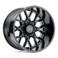 20x9.5 Black Rhino Sentinel Matte Black