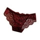thumbnail image 1 of Braguitas de encaje sexy de cintura baja para mujer - Entrepierna de algodón que realza los glúteos, tallas M-L con cintura/longitud - Ropa interior estilo Pure Desire, 1 of 3