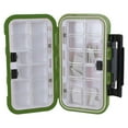 thumbnail image 5 of 7829 Portable Fishing Tackle Box Organizers Case Light Weight Fishing Tool Baits Lures Box Double Sided Lures Hook Organizers, 5 of 17