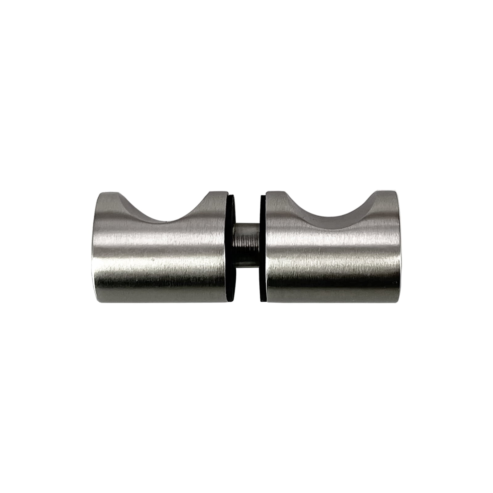 Stainless Steel 304 Grade Crescent Style Grip Back to Back Shower Door Knobs