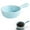 Light blue, variant on Niriyo Individual Sauce Dipping Bowl Handle Condiment Dish Small Serving Plate for Ketchup, Fries and Snack Dipping Convenience