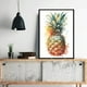 thumbnail image 4 of Pintura en lienzo con acuarela de frutas jugosas, sandía, plátano, manzana y uva, impresiones para pared, restaurante, cocina, habitación, decoración, póster, 4 of 5