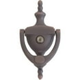 thumbnail image 1 of 6 in. Venetian Bronze Traditional Door Knocker with Eyeviewer, 1 of 1
