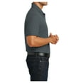 thumbnail image 3 of Yellow Rooster Men's Short Sleeves Tall Core Classic Pique Polo Graphite LT, 3 of 6