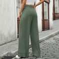 thumbnail image 7 of KyCheLot Womens Wide Leg Lounge Pants Comfy Ribbed Knit Loose Soft Casual Pants with Pockets Winter Fall, 7 of 7