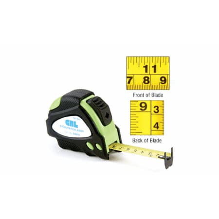 Wide Tape Measure - CRL 16' Fractional/Metric Tape Rule 3/4