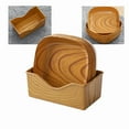 thumbnail image 1 of LNGOOR - Juego de 8 platos decorativos cuadrados de madera de acacia para ensalada, de 5,5 pulgadas, para aperitivos, postres, galletas y aperitivos, con caja de almacenamiento., 1 of 6