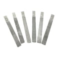 thumbnail image 3 of Milaget Ensemble de 6 Pcs de Fichiers de Fente d'Écrou de Guitare, Kit d'Outils de Réparation de Luthier Portable en Acier Inoxydable Robuste pour Pièces de Réparation Électrique 09 à 42, 3 of 7