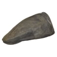 thumbnail image 3 of stetson men's weathered leather ivy cap, brown, medium, 3 of 4