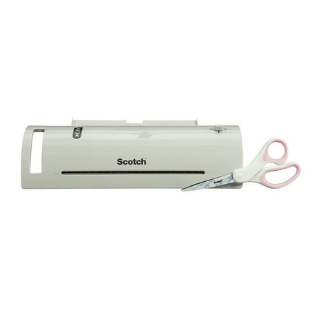 Tangle Free Thermal - Scotch Thermal Laminator (TL902) Holiday Set, Free Bonus Scotch Stainless Steel Scissors Included