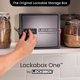 thumbnail image 2 of Caja de seguridad Lockabox One Premium 10L con cerradura de combinación, 2 of 9