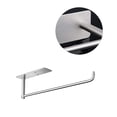 thumbnail image 3 of Soporte para papel higiénico Baño Laventory Soporte para rollo de papel de acero inoxidable con orificio Advancent HA001800-02, 3 of 6