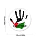 thumbnail image 4 of Broche Con Palestina Pequeño Metal para Traje Sombrero (estilo H), 4 of 4