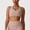 Watermelon Red, variant on Racerback Workout Bras for Women Fitness Padded Summer Bra for Women Plain Open Back Plunge No Wire Bras