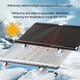 thumbnail image 3 of Sidaley Parasol para coche, 2 uds., cortina retráctil automática para parabrisas delantero/trasero, bloqueador solar plegable, cubierta parpadeante, Automoción decorativa y accesorios Gris 40*60, 3 of 6