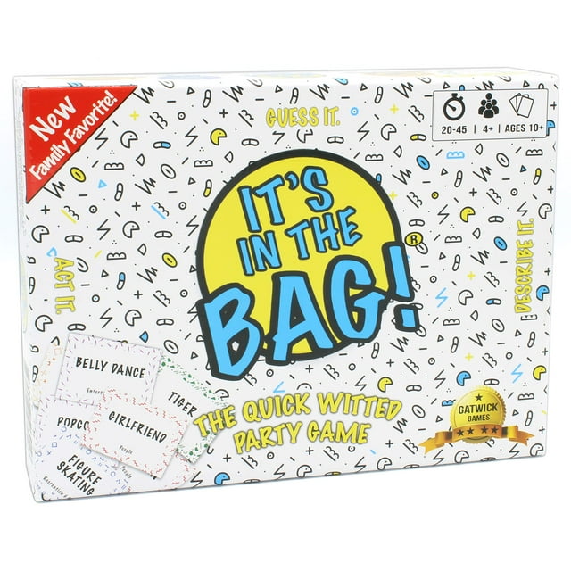 Está En La Bolsa: El Mejor Juego Familiar Para La Noche De Juegos ¡3 Rondas De Diversión Salvaje Y Fácil! Los Mejores Juegos De Mesa Y De Fiesta Para Grupos De Adultos Y Niños