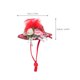 thumbnail image 2 of Raindrops 5Ud Sombreros Para Mascotas Pequeñas Con Estampado Floral Y Correa, 2 of 6