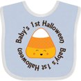 thumbnail image 3 of Inktastic First Halloween Candy Corn Boys or Girls Baby Bib, 3 of 4