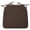 Brown, variant on Pakyozj Chair Cushions for Dining Chairs, 2" Thick Seat Cushions for Kitchen Chairs, D-Shaped Chair Pads with Washable Cover, Ties and Non Slip Backing, 17'' x 16'' 1Pack