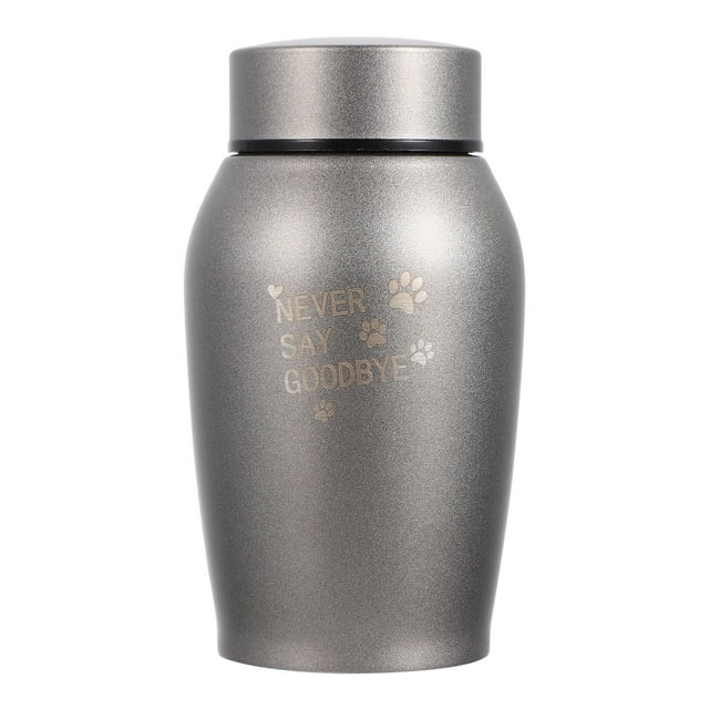 Urn Pet Ashes Dog Memorial Cremation Urns Keepsake Box Funeral Metal