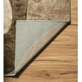 thumbnail image 5 of Linon  Milan Collection Brown/ Turquoise Geometric Area Rug, 5 of 6