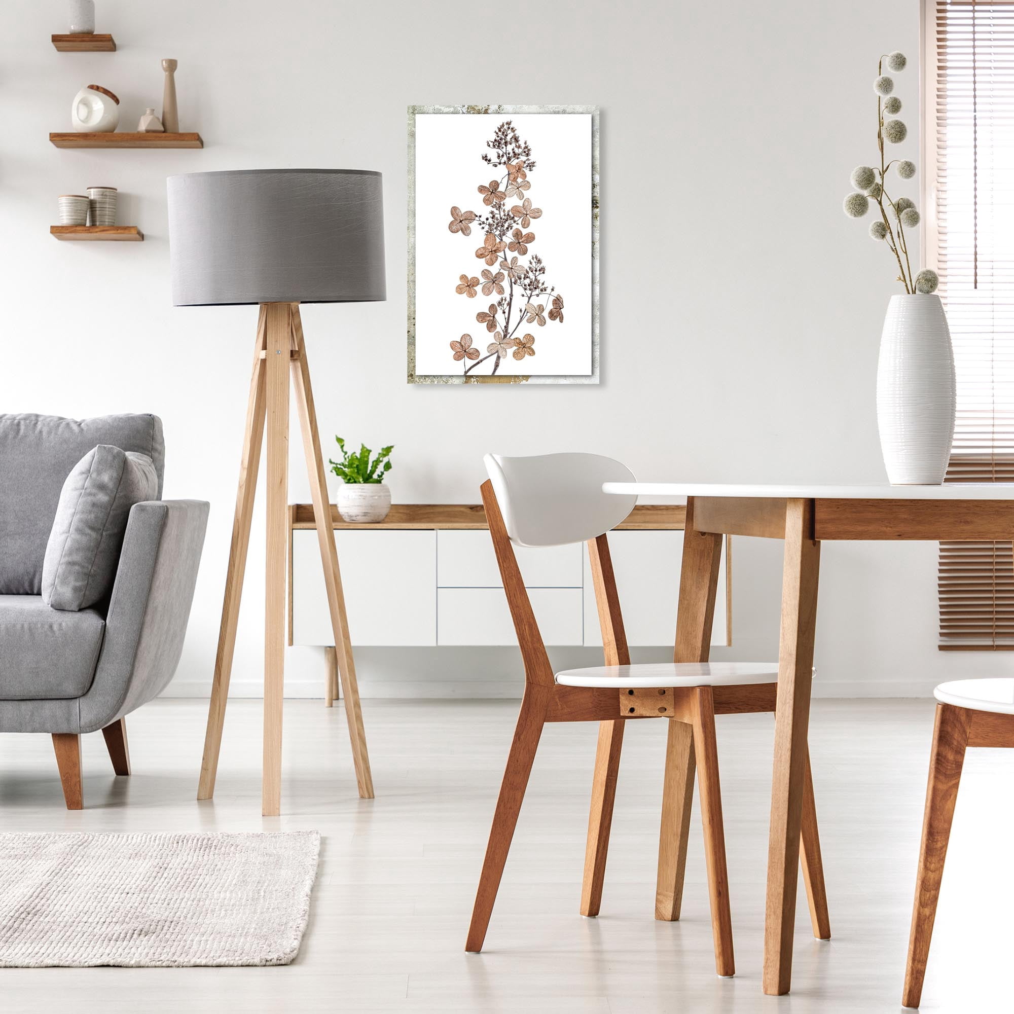 Hydrangea Paniculata Distressed Frame