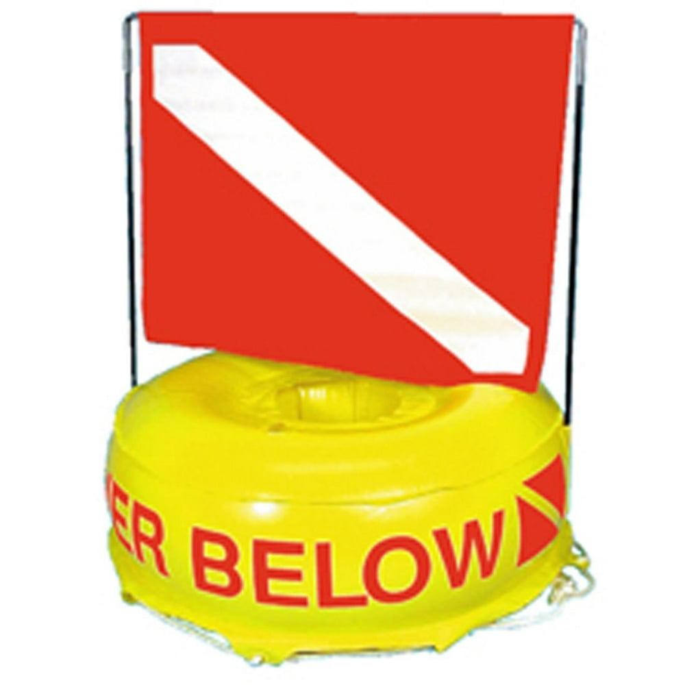 Buoy Inflatable FlagNFloat Diver Down Flag Float Marker