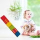 thumbnail image 1 of Escalera de con solapa colorida Desarrollo sensorial Rompecabezas creativo retro aprendizaje visual Juguete clásico Pequeña Baoblaze Juguetes de descompresión, 1 of 7