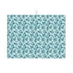 thumbnail image 1 of Fotbe Teal turquoise shell Alfombrilla de Secado para Cocina con Estampado, 18x24 Pulgadas, 1 of 7