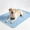 Light Blue, variant on Pet Cooling Mat 35.43" × 27.56", Instant Self Cooling Pad for Dogs Cats Non-Toxic Waterproof Reusable Cool Sleeping Mat