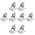 thumbnail image 1 of AURARMLET 18Pcs Metal Shelf Pegs Adjustable Bracket Clips Durable Silver for Shelves, 1 of 4