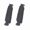Black Tie Rope, variant on 2Pcs Front Door Limiting Strap Kit
