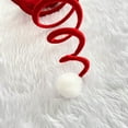 thumbnail image 4 of Santa hats Christmas Hat Flexible Holiday Headwear Elastic Santa Cap For Christmas Parties Festivals And Winter Celebrations. small santa hats, 4 of 6