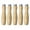 As Shown, variant on MRLESSY 5-Piece Wooden File Handle Set with Durable Metal Collars, 4.8MM Hole Diameter for Secure Grip