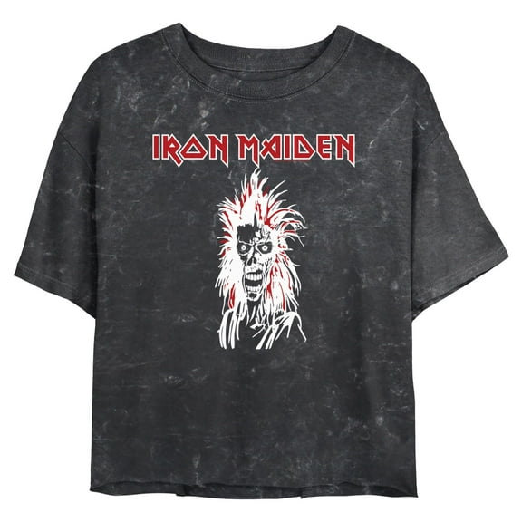 Juniors Iron Maiden Brit Tour 1980 T Shirt